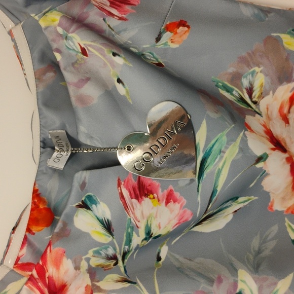 City goddess floral print long dress - Picture 4 of 4